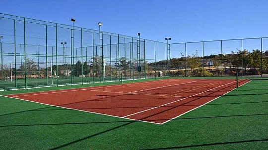 Ağın'da spor tesisleri yenilendi