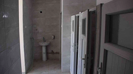 Ağın'da spor tesisleri yenilendi