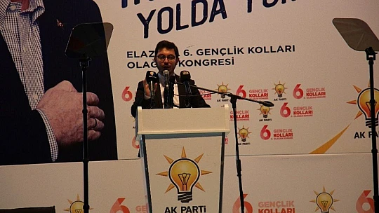AK Parti Elazığ Gençlik Kolları 6. Olağan İl Kongresi yapıldı