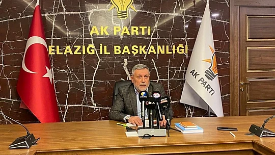 AK Parti Elazığ İl Başkanı Yıldırım: 'Çanakkale bir duruş, diriliş ve yeniden ayağa kalkıştır'