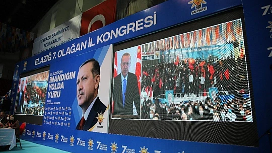 AK Parti Elazığ İl Kongresi Yapıldı