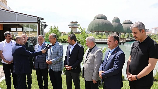 AK Parti Genel Başkan Yardımcısı Özhaseki: ''Başkan Şahin Şerifoğulları, büyük bir gayretle birçok projenin içerisinde koşuyor'