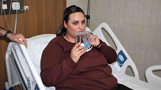 Anne olmak için Almanya'dan Elazığ'a ameliyata geldi