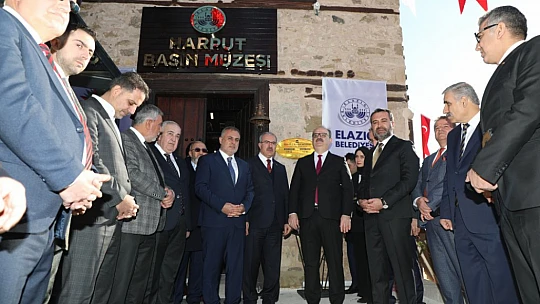 Elazığ Basın Müzesi açıldı!