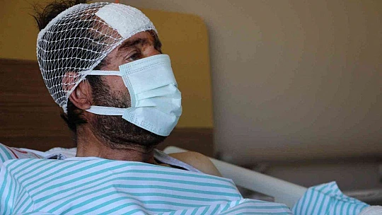 Ayı saldırısı sonucu hastanelik olan şahıs, dehşet anlarını anlattı: 'O korkuyla 5 kilometre yol yürümüşüm'