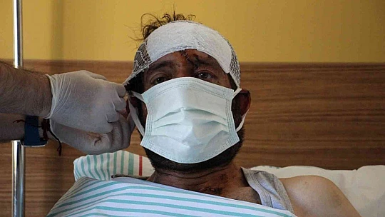 Ayı saldırısı sonucu hastanelik olan şahıs, dehşet anlarını anlattı: 'O korkuyla 5 kilometre yol yürümüşüm'