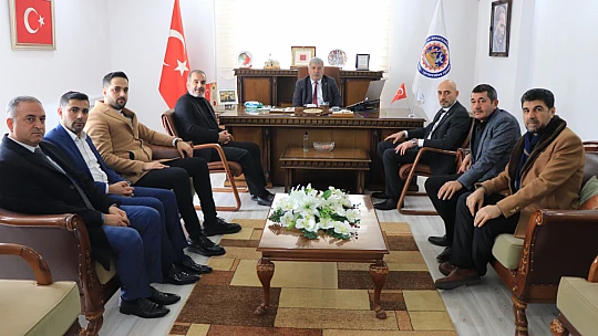 Başkan Alan,  esnaf odalarını ziyaret etti