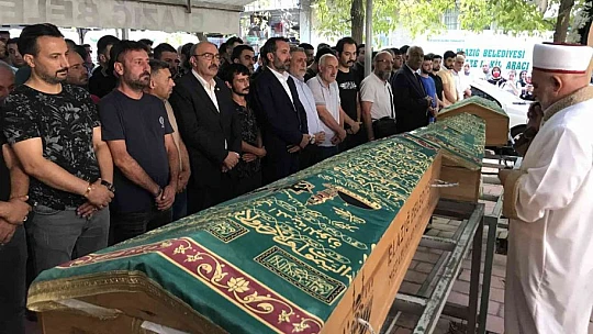 Baba, oğul ve amca son yolculuklarına uğurlandı