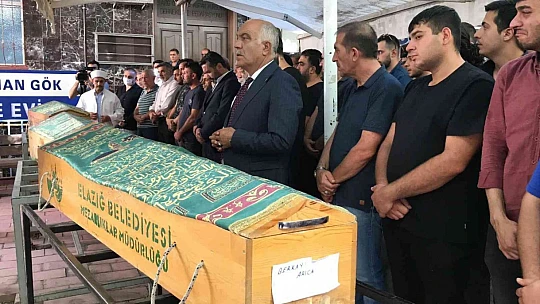 Baba, oğul ve amca son yolculuklarına uğurlandı