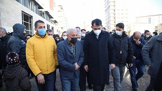 Bakan Kurum: 'Depremler bize Türkiye'nin her yerinde kentsel dönüşümün ne kadar önemli olduğunu gösteriyor'