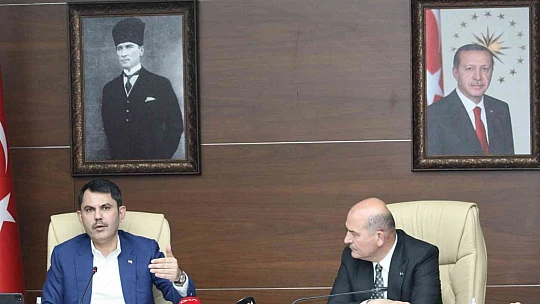 Bakanı Kurum: '36 bin konut ile cumhuriyet tarihinin en büyük deprem dönüşümlerini Elazığ ve Malatya'da yaptık'