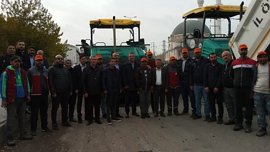 Başkan Çadırcı, 'OSB  yolumuz, hak ettiği standarda kavuşuyor'