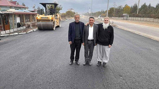 Başkan Çadırcı, 'OSB  yolumuz, hak ettiği standarda kavuşuyor'