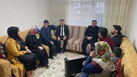 Başkan Çadırcı, şehit aileleriyle bir araya geldi