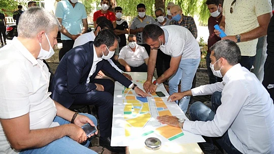 Başkan Şerifoğulları Yeni Yaşam Alanında İncelemelerde Bulundu