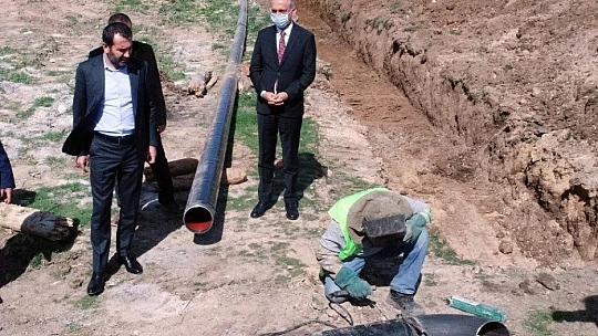 Başkan Şerifoğulları, sahada incelemelerde bulundu