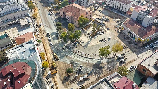 Başkan seçim öncesi söz vermişti, kent şantiye alanına döndü