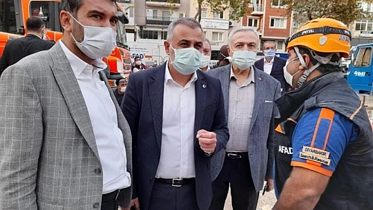 Elazığ olarak tüm gücümüzle İzmirli kardeşlerimizin yanındayız