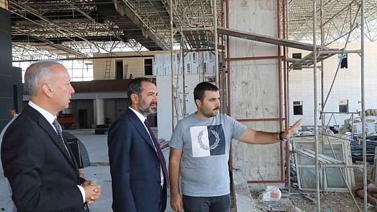 Başkan Şerifoğulları: 'Yeni Şehirler Arası Otobüs Terminali'nin inşa çalışmaları hızla devam ediyor'