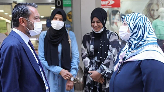 Başkan Şerifoğulları esnafla bir araya geldi