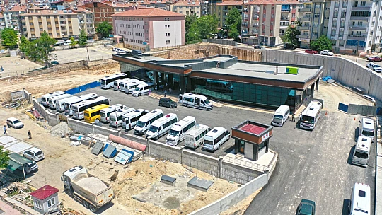 Mini Terminal Binası İnşaatı Yüzde 90 Tamamlandı
