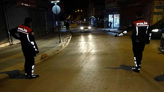 Bayram öncesi Elazığ polisinden geniş çaplı denetim