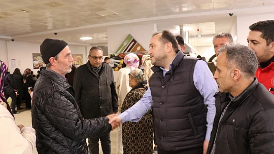 Milletvekili Ağar, Elazığ'da Misafir Edilen Depremzede Aileleri Ziyaret Etti