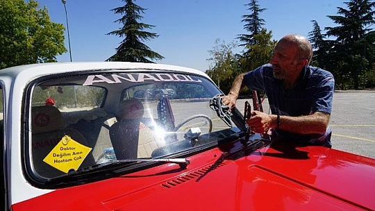 Bin TL'ye aldığı hurdadan muhteşem bir otomobil çıktı