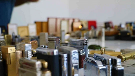 Bir milyon değerindeki çakmak koleksiyonu görenleri şaşırtıyor