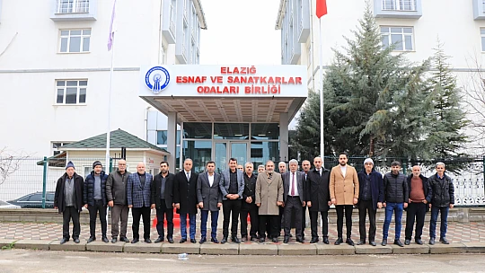 Başkan Alan,  esnaf odalarını ziyaret etti