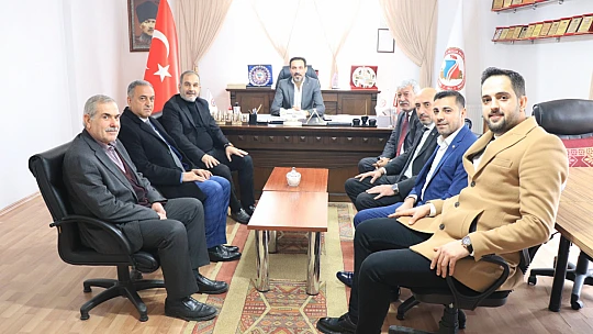 Başkan Alan,  esnaf odalarını ziyaret etti