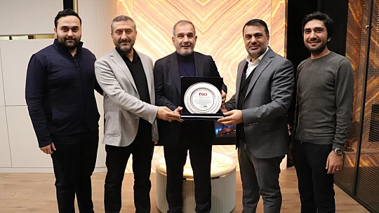 Başkan Alan, Elazığ OSB'deki firmalar ile OSB Başkanı Öztürk'ü ziyaret etti