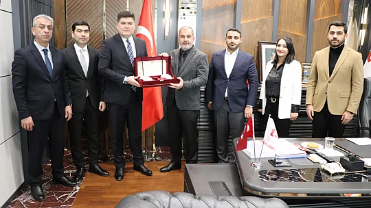 Özbekistan Heyetinden Başkan Alan'a ziyaret