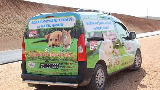 Can dostlar için 'Tedavi ve Nakil Aracı' hizmete girdi
