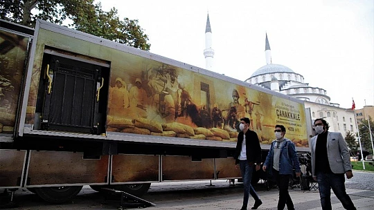 Çanakkale Savaşları Mobil Müzesi'nin 40'ıncı durağı Elazığ oldu