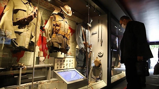 Çanakkale Savaşları Mobil Müzesi'nin 40'ıncı durağı Elazığ oldu