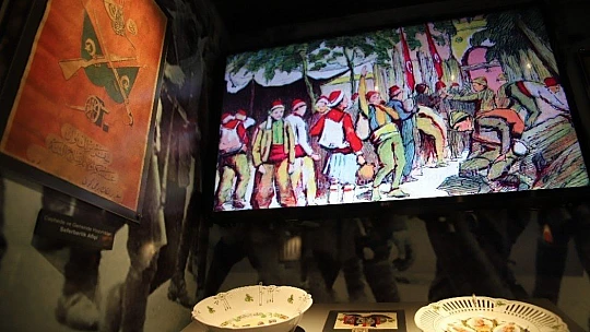 Çanakkale Savaşları Mobil Müzesi'nin 40'ıncı durağı Elazığ oldu