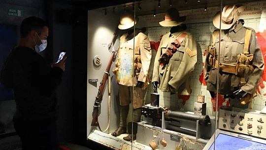 Çanakkale Savaşları Mobil Müzesi'nin 40'ıncı durağı Elazığ oldu