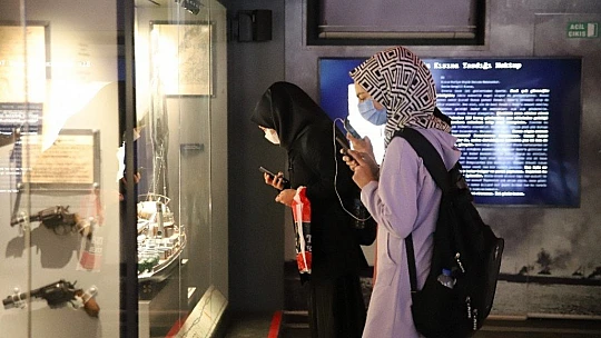 Çanakkale Savaşları Mobil Müzesi'nin 40'ıncı durağı Elazığ oldu