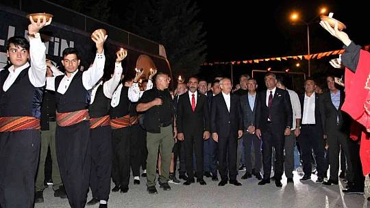 CHP Genel Başkanı Kılıçdaroğlu Elazığ'da