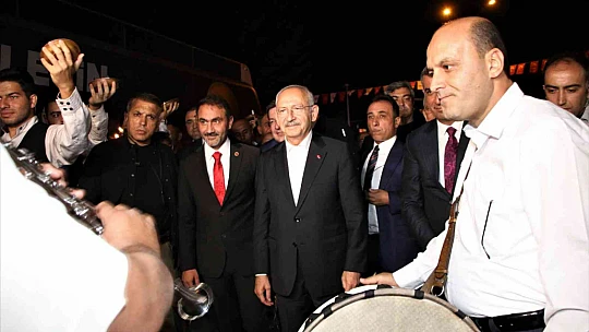 CHP Genel Başkanı Kılıçdaroğlu Elazığ'da