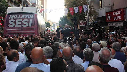 CHP Genel Başkanı Kılıçdaroğlu: 'Ankara'da oturduk, nutuklar attık 'bize oy verin' dedik'