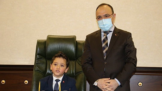Çocuk valilerin gündemi pandemi oldu