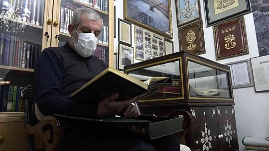 Cumhurbaşkanı Erdoğan'ın da cenazesine katıldığı hafızın eserleri ailesi tarafından korunuyor