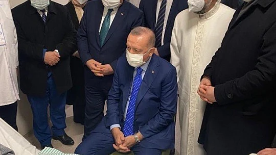 Cumhurbaşkanı Erdoğan'ın Hafız Nazırlı'ya ziyaretini oğlu anlattı