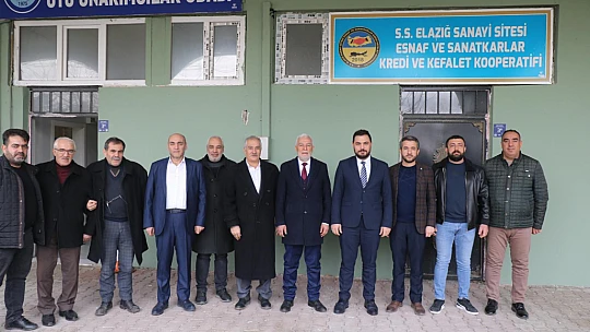 MHP Adayı Aygen Esnaf Odalarını Ziyaret Etti