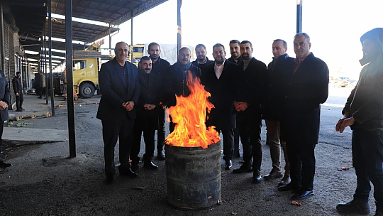 Başkan Alan, Sebze Halini ziyaret etti