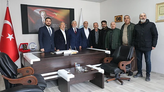 MHP Adayı Aygen Esnaf Odalarını Ziyaret Etti