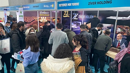Güneydoğu Kariyer Fuarında Ziver Holding standı yoğun ilgi gördü