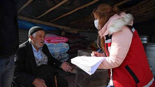 Deprem bölgesi Elazığ'da ailelere 'Psikososyal Destek'
